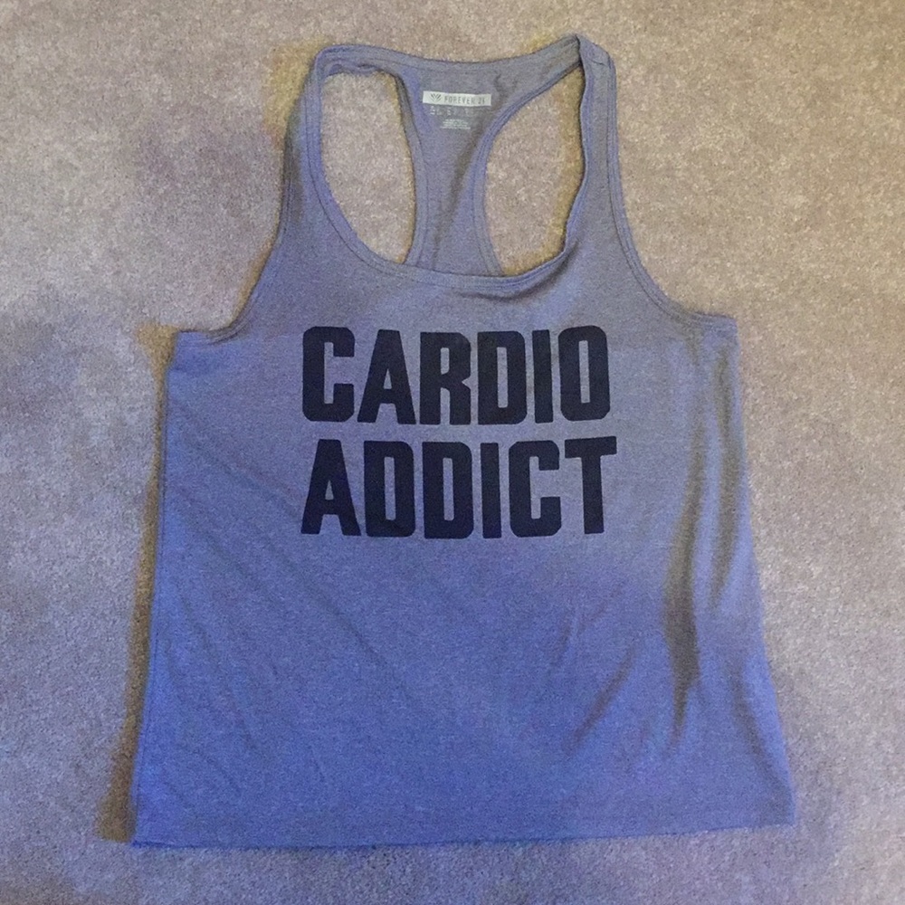 Grey tank/workout tank